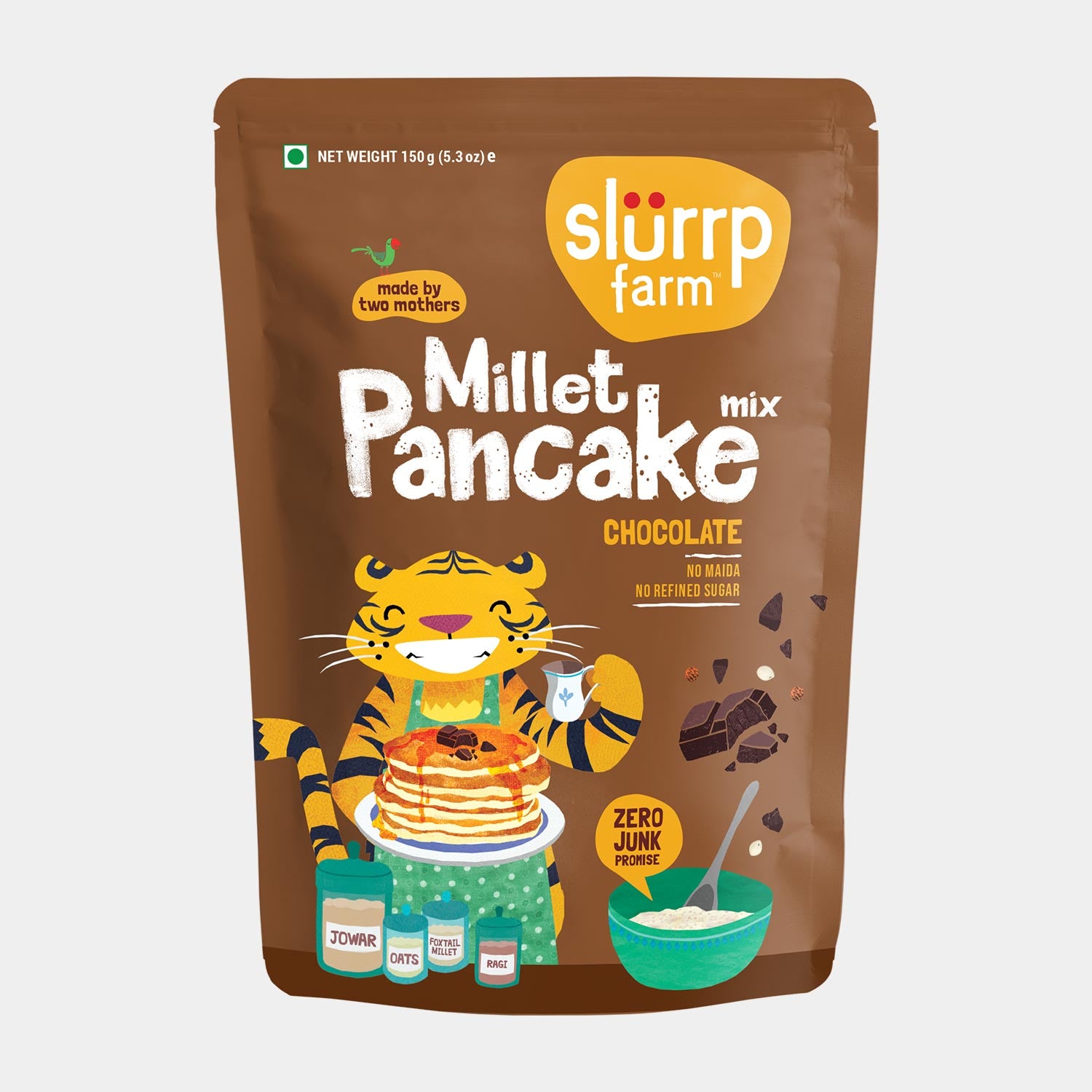 Pancake : Chocolate Millet Pancake